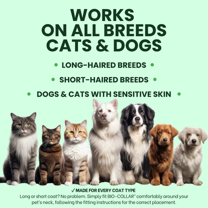 BIO-COLLAR™ - 8 Months Natural Flea & Tick Protection