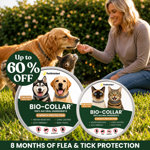 BIO-COLLAR™ - 8 Months Natural Flea & Tick Protection