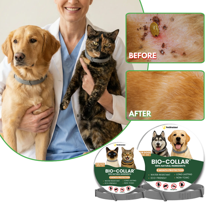 BIO-COLLAR™ - 8 Months Natural Flea & Tick Protection
